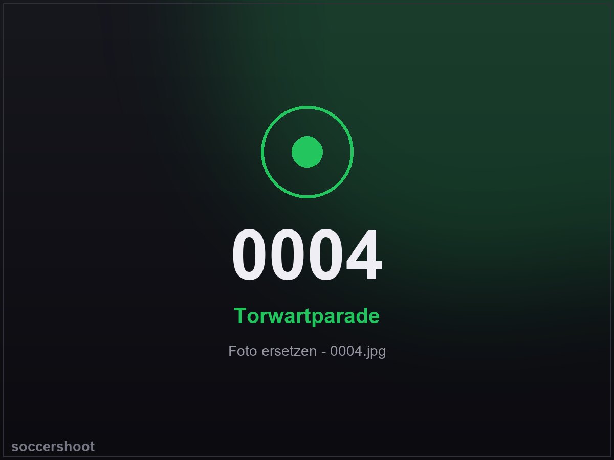 Torwartparade