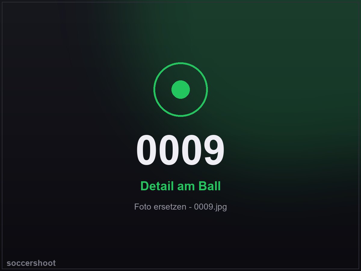 Detail am Ball